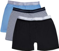 120 Bulk Men's Cotton Underwear Boxer Briefs In Assorted Colors Size Small
