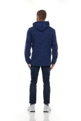 24 Bulk Men's Marled Assorted Color Hoodie Sweatshirt Size Large