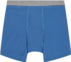96 Bulk Men's Cotton Underwear Boxer Briefs In Assorted Colors Size 2xlarge