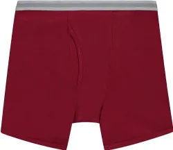144 Bulk Men's Cotton Underwear Boxer Briefs In Assorted Colors Size Medium