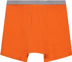 96 Bulk Men's Cotton Underwear Boxer Briefs In Assorted Colors Size 3xlarge