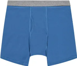 144 Bulk Men's Cotton Underwear Boxer Briefs In Assorted Colors Size 3xlarge