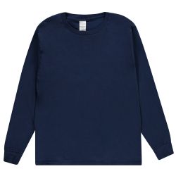24 Bulk Mens Assorted Dark Colors Long Sleeve T-Shirt Size 2xlarge