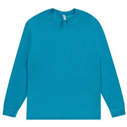 12 Bulk Mens Assorted Mix Light And Dark Colors Long Sleeve T-Shirt Size 3xlarge