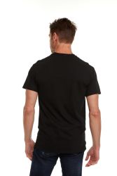 60 Bulk Mens Cotton Crew Neck Short Sleeve T-Shirts Black, 3xlarge