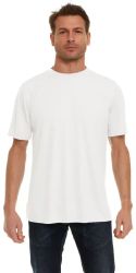 60 Bulk Mens Cotton Crew Neck Short Sleeve T-Shirts White, 5xlarge