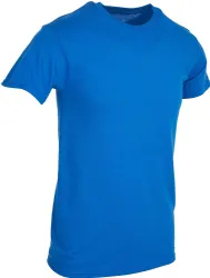 6 Bulk Mens Cotton Crew Neck Short Sleeve T-Shirts Mix Colors, Large