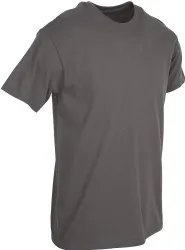 6 Bulk Mens Cotton Crew Neck Short Sleeve T-Shirts Mix Colors, 3X-Large