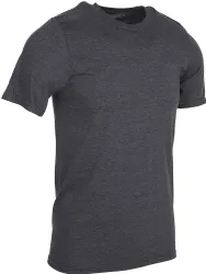 6 Bulk Mens Cotton Crew Neck Short Sleeve T-Shirts Mix Colors, 3xlarge