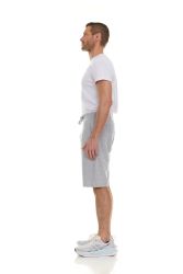 24 Bulk Mens Cotton Fleece 3 Pocket Shorts Heather Gray Size 3xlarge
