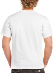 72 Bulk Mens Cotton Short Sleeve T Shirts Solid White Size L