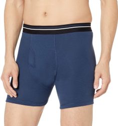 6 Bulk Mens Cotton Underwear Boxer Briefs In Assorted Colors Size Large