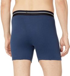 6 Bulk Mens Cotton Underwear Boxer Briefs In Assorted Colors Size Large