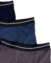 6 Bulk Mens Cotton Underwear Boxer Briefs In Assorted Colors Size Large