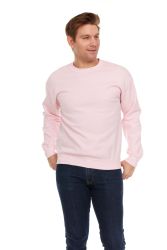 24 Bulk Mens Fleece Cotton Blend 12 Jogger Pants And 12 Crewneck Sweatshirts In Assorted Colors Size Small