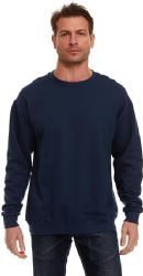 24 Bulk Mix And Match Mens Fleece Jogger Pants And Navy Crew Neck Sweatshirts Size Large