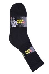 288 Bulk Power Club Crew Sports Socks 10-13