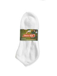 120 Bulk Power Club No Show Sports Socks 10-13