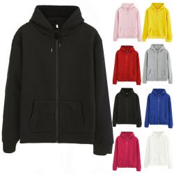 144 Bulk Gildan Womens Zipper Hoodie Assorted Colors And Sizes.