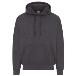 216 Bulk Men's Cotton Fleece Hooded Sweat Shirt Charcoal Gray Size xs