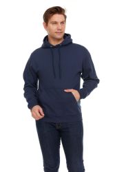 72 Bulk Unisex Cotton Hoodie Sweatshirt In Assorted Navy And Charcoal Gray Size Medium