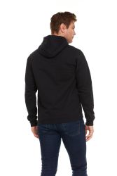 12 Bulk Unisex Cotton Hoodie Sweatshirt In Black Size Xlarge