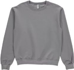 12 Bulk Unisex Fleece Line Cotton Crew Neck Sweat Shirt Assorted Gray Navy Black Size 2xlarge