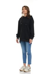 6 Bulk Women's Cotton Oversized Hoodie Sweat Shirt Assorted Size Medium