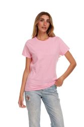 12 Bulk Women's Cotton Short Sleeve T Shirts Mix Colors Size Large
