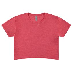 6 Bulk Womens Assorted Color Cotton Crop Tops Size 2XLarge