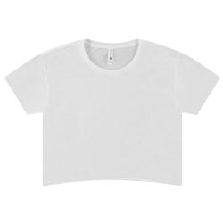 6 Bulk Womens Assorted Color Cotton Crop Tops Size 2XLarge