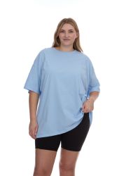 6 Bulk Womens Oversized Cotton Short Sleeve T Shirts Mix Colors Size 2xlarge