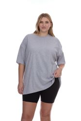 6 Bulk Womens Oversized Cotton Short Sleeve T Shirts Mix Colors Size 2xlarge