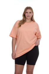 6 Bulk Womens Oversized Cotton Short Sleeve T Shirts Mix Colors Size 2xlarge