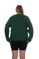 6 Bulk Womens Plus Size Cotton Long Sleeve Oversized T-Shirts, Casual Fit Tops, Assorted Size Large