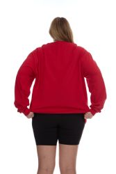 24 Bulk Womens Plus Size Cotton Long Sleeve Oversized T-Shirts, Casual Fit Tops, Dark Assorted Size Medium