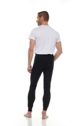 6 Bulk Yacht And Smith Men's Thermal Pants In Black Size Medium