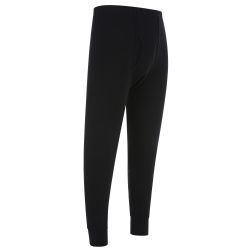 6 Bulk Yacht And Smith Men's Thermal Pants In Black Size Medium