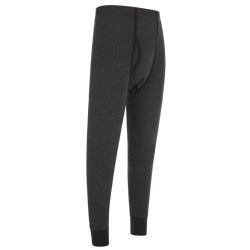 3 Bulk Yacht And Smith Men's Thermal Pants In Gray Size Xlarge