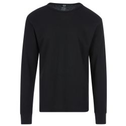 6 Bulk Yacht And Smith Men's Thermal Long Sleeve Shirt In Black Size 2xlarge