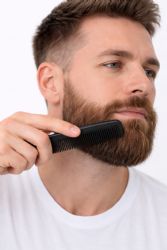 1000 Bulk Yacht & Smith Black Plastic Comb 4.9 Inches