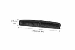1000 Bulk Yacht & Smith Black Plastic Comb 4.9 Inches