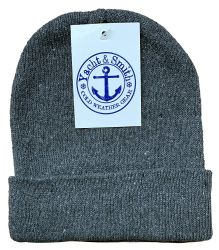 12 Bulk Yacht & Smith Kid's Assorted Colored Winter Beanies & Gloves Set