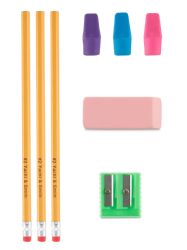 204 Bulk Yacht & Smith School Supply Bundle, Black Backpacks Plus (34 Piece) School Supply Kits