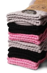 6 Bulk Yacht & Smith Women's Assorted Colored Slouch Socks