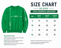 24 Bulk Youth Cotton Crew Neck Sweat Shirt Charcoal Size Large