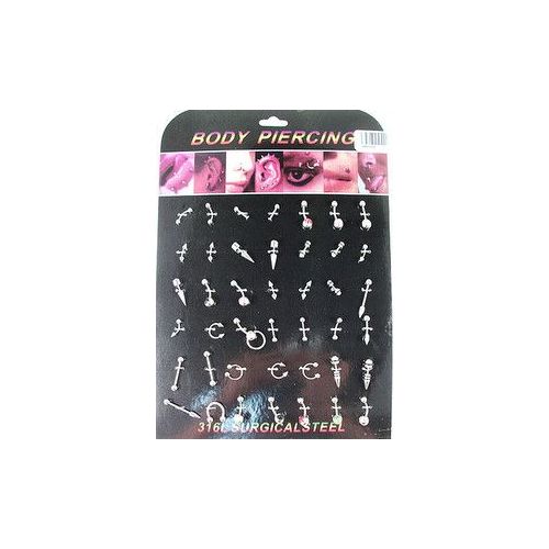 126 Bulk Body Jewelry/ Body Piercing at
