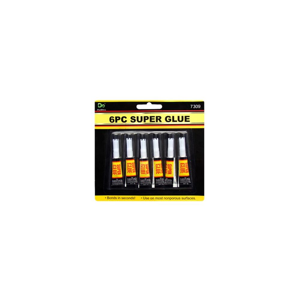 48 Bulk 6 Piece Super Glue at