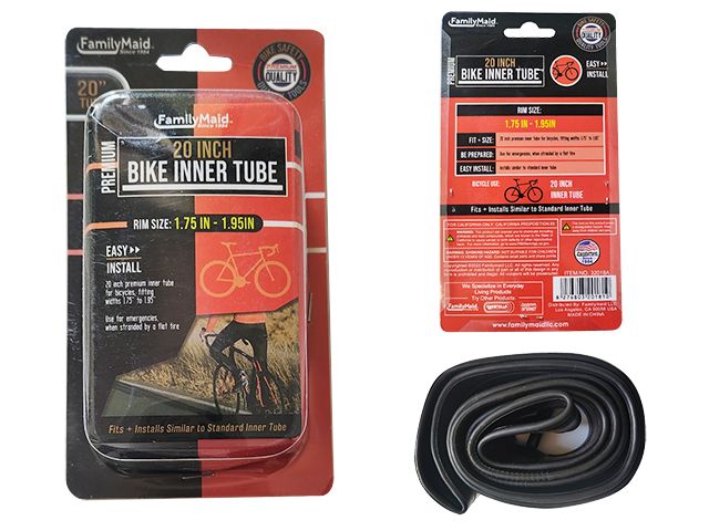 72 Bulk Bicycle Inner Tube 20-Inch - Rim Size 1.75inch To 1.95 - at ...