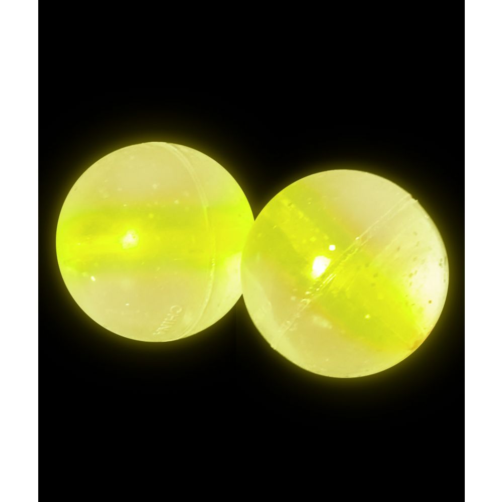 96 Bulk Glow Bouncing Balls Yellow at